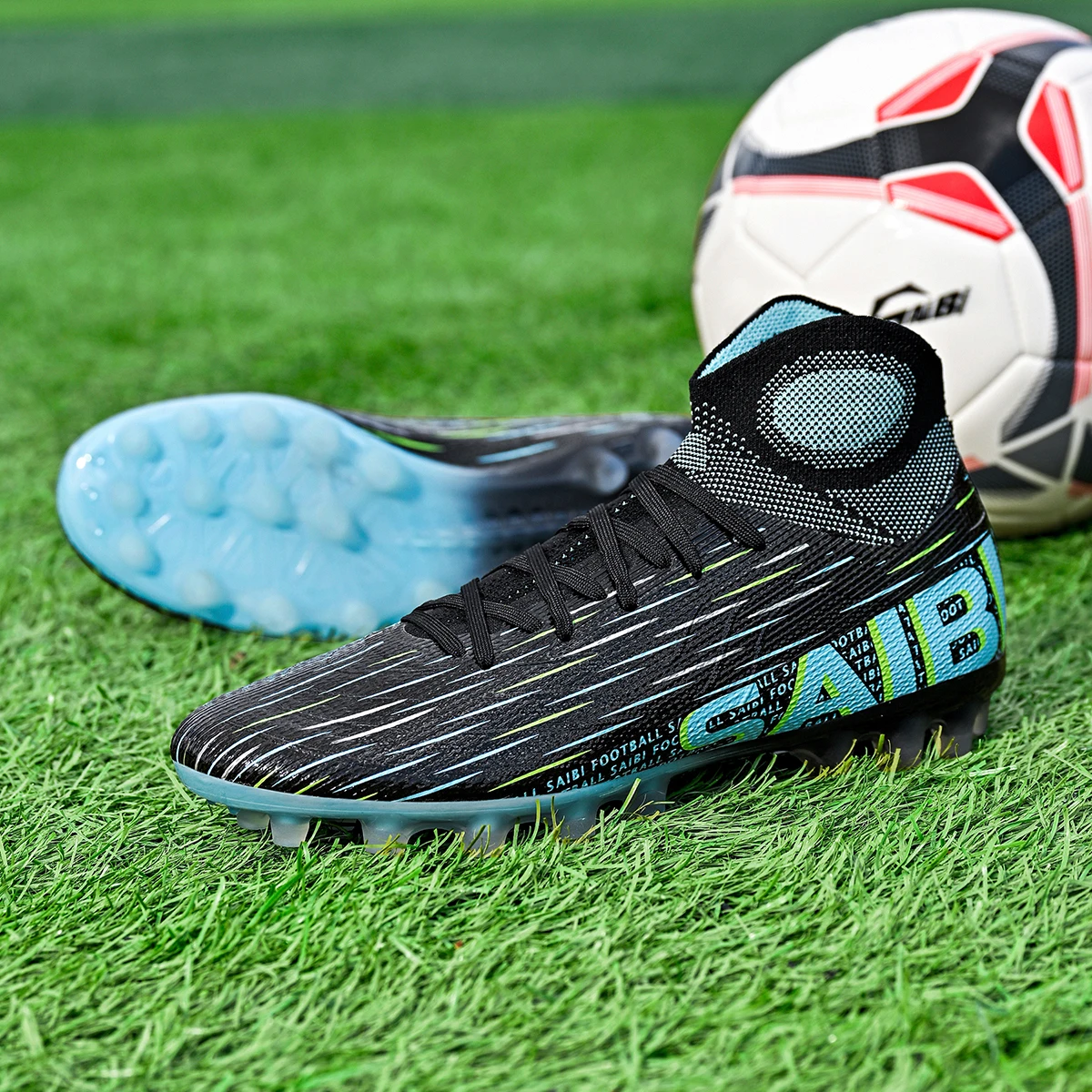 Outdoor AG/FG Soccer Boots,Premium PU Fabric Composite Surface,TPU Wear-resistant Sole,Unisex Kids Teenager Athletic Football
Outdoor AG/FG Soccer Boots,Premium PU Fabric Composite Surface,TPU Wear-resistant Sole,Unisex Kids Teenager Athletic Football