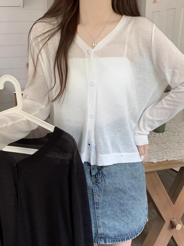 Large Size Ice Silk Sun Protection Knitted Cardigan Thin Air Conditioning irt Lace Outerwear with Sling Summer Top
Large Size Ice Silk Sun Protection Knitted Cardigan Thin Air Conditioning irt Lace Outerwear with Sling Summer Top