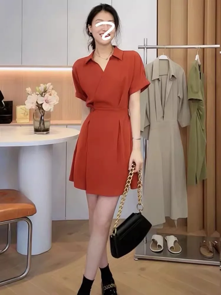 plus Size Women's A-Line Dress Cover Belly Summer Casual High Waist Short Sleeve Pear Shape Body Slimming Korean Style Dress
plus Size Women's A-Line Dress Cover Belly Summer Casual High Waist Short Sleeve Pear Shape Body Slimming Korean Style Dress