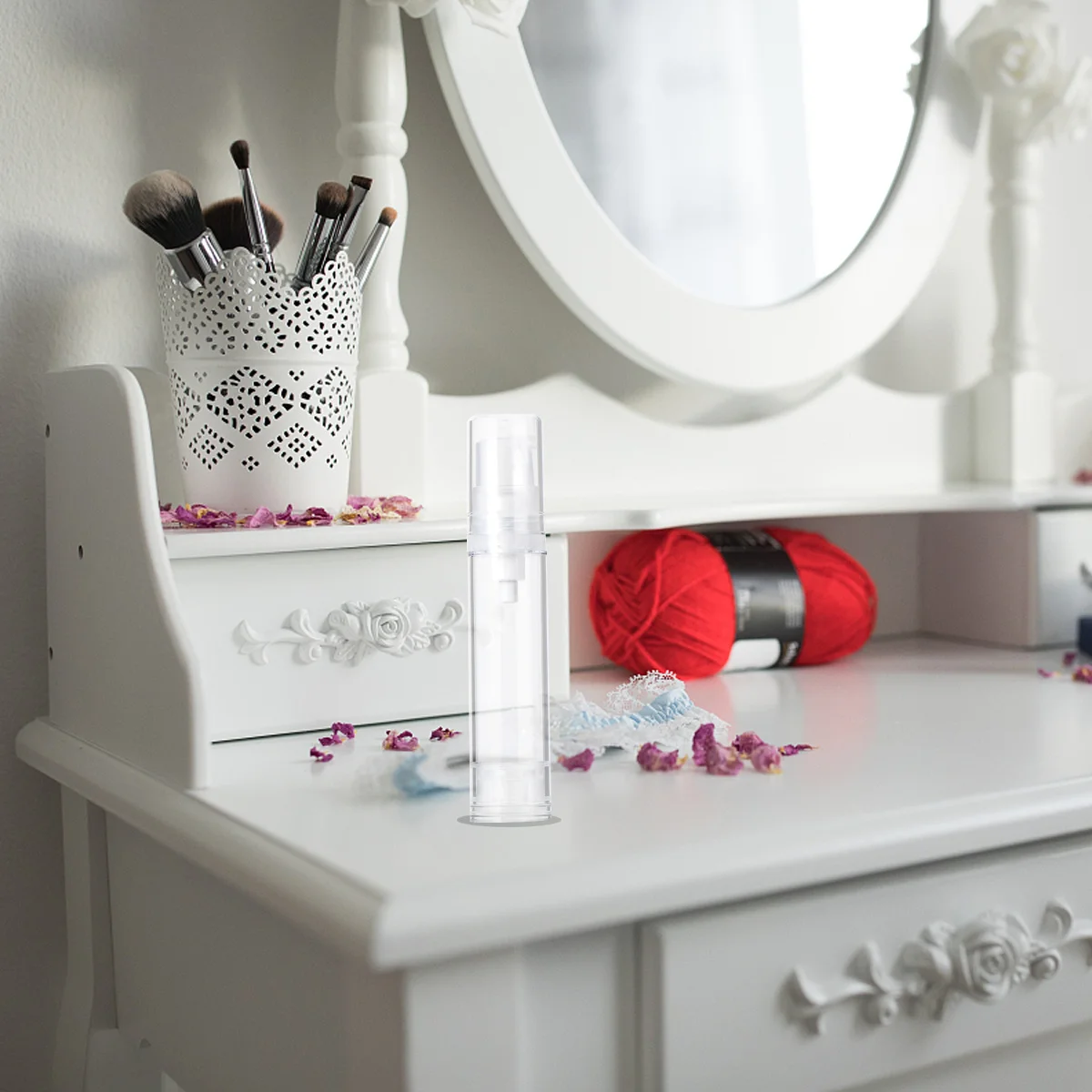 12Pcs Subpackaging Bottles Press Vacuum Transparent Durable Travel Storage Container for Lotion Shampoo Makeup Remover 
12Pcs Subpackaging Bottles Press Vacuum Transparent Durable Travel Storage Container for Lotion Shampoo Makeup Remover