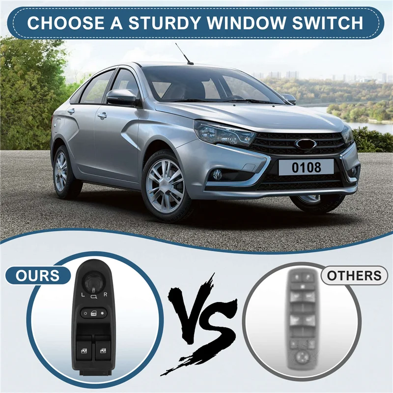 NEW-3523769 Автомобильный переключатель стеклоподъемника для Lada LHD Автозапчасти Аксессуары 352.3769
NEW-3523769 Автомобильный переключатель стеклоподъемника для Lada LHD Автозапчасти Аксессуары 352.3769