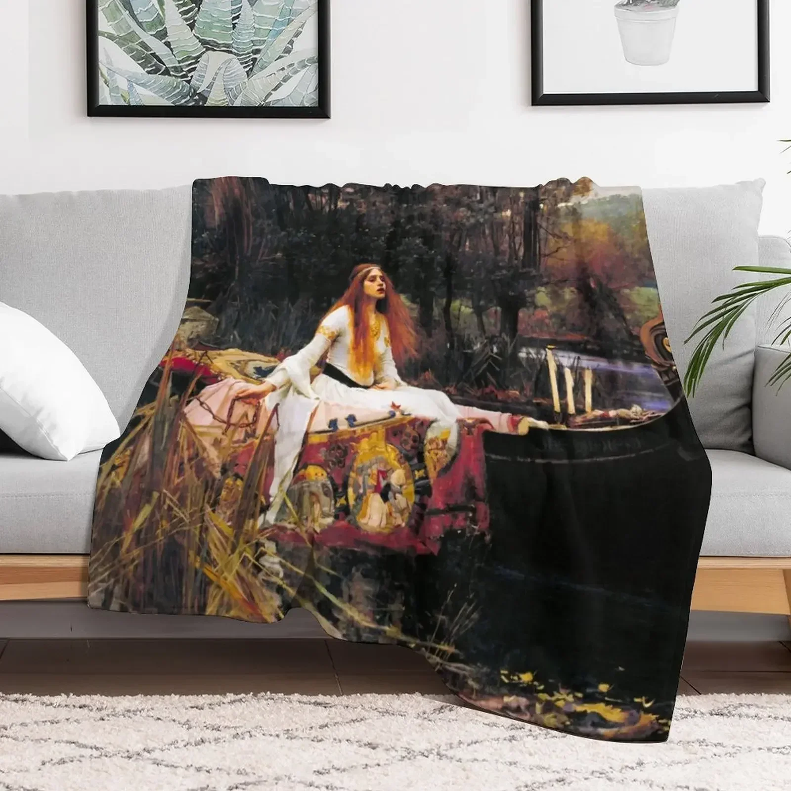 The Lady of Shalott by Waterhouse Throw Blanket Decorative Sofas for winter Blankets
The Lady of Shalott by Waterhouse Throw Blanket Decorative Sofas for winter Blankets