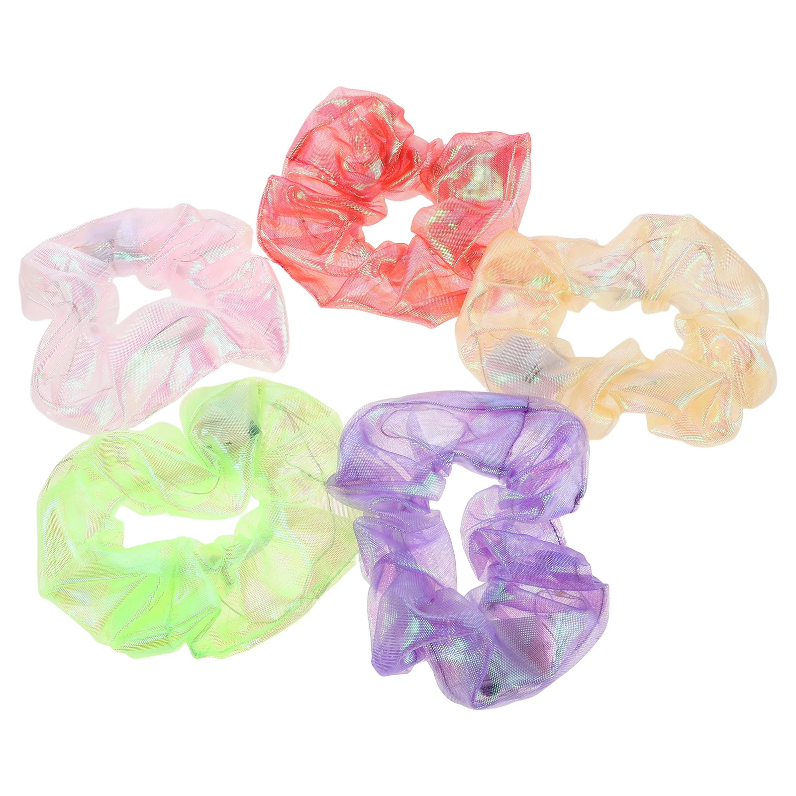 5Pcs Glow in The Dark Scrunchies LED Light Up Hair Ties Colorful Elastic Rave Party Accessories for Festivals Neon Events
5Pcs Glow in The Dark Scrunchies LED Light Up Hair Ties Colorful Elastic Rave Party Accessories for Festivals Neon Events