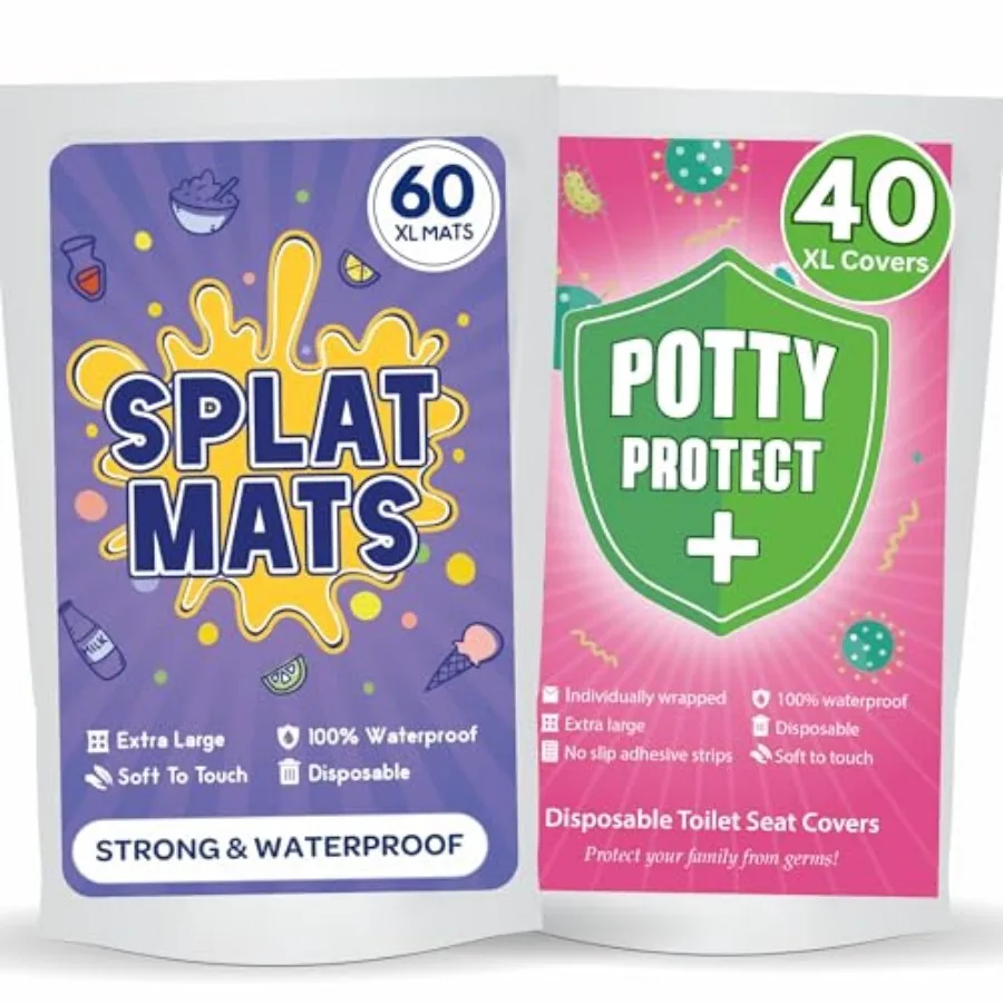 Disposable Splat Mats and Toilet Seat Covers
Disposable Splat Mats and Toilet Seat Covers