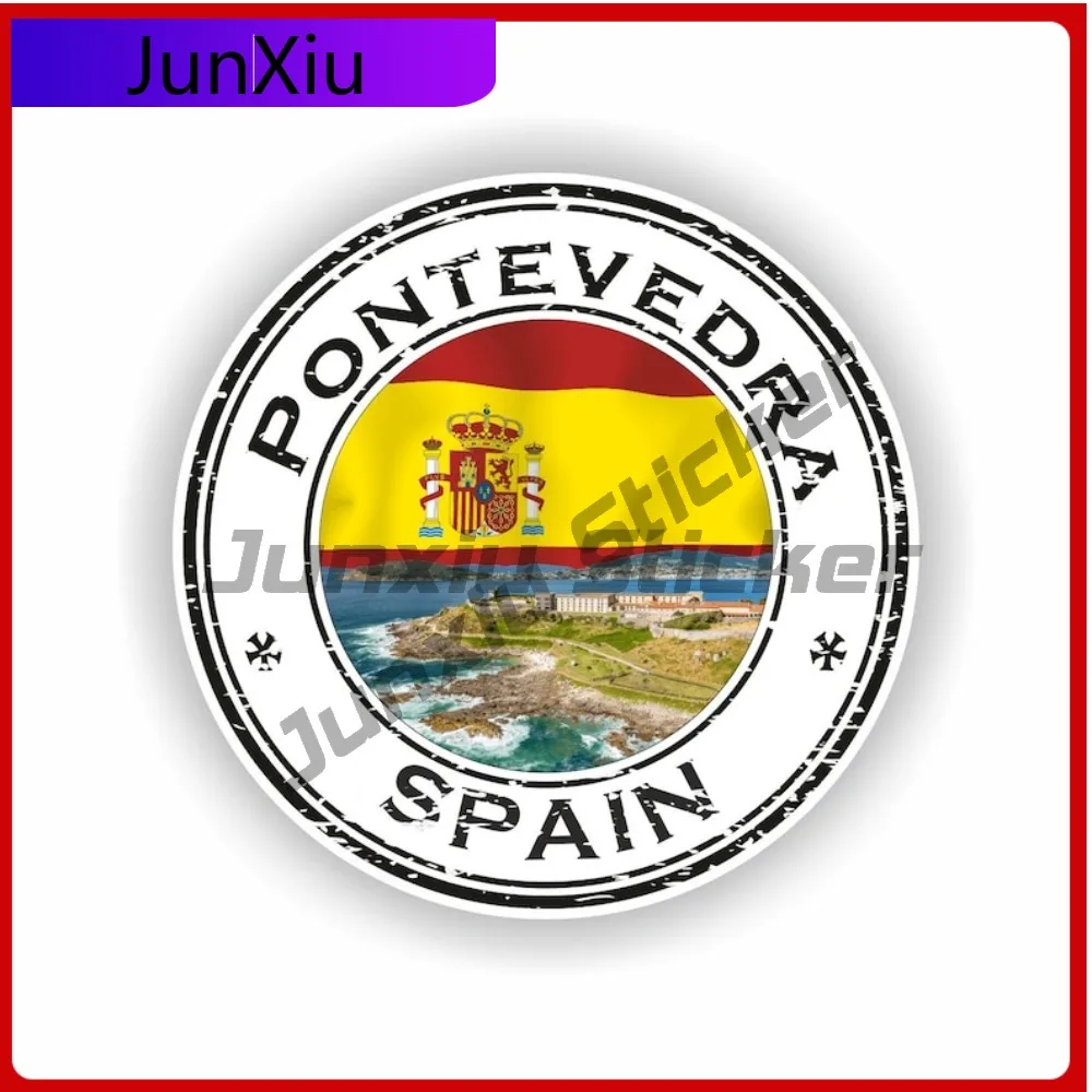 Pontevedra Spain Seal Cool Helmet Durable Decoration Graphic Sticker Round Sticker Window Laptop Decoration Cool Accessory
Pontevedra Spain Seal Cool Helmet Durable Decoration Graphic Sticker Round Sticker Window Laptop Decoration Cool Accessory