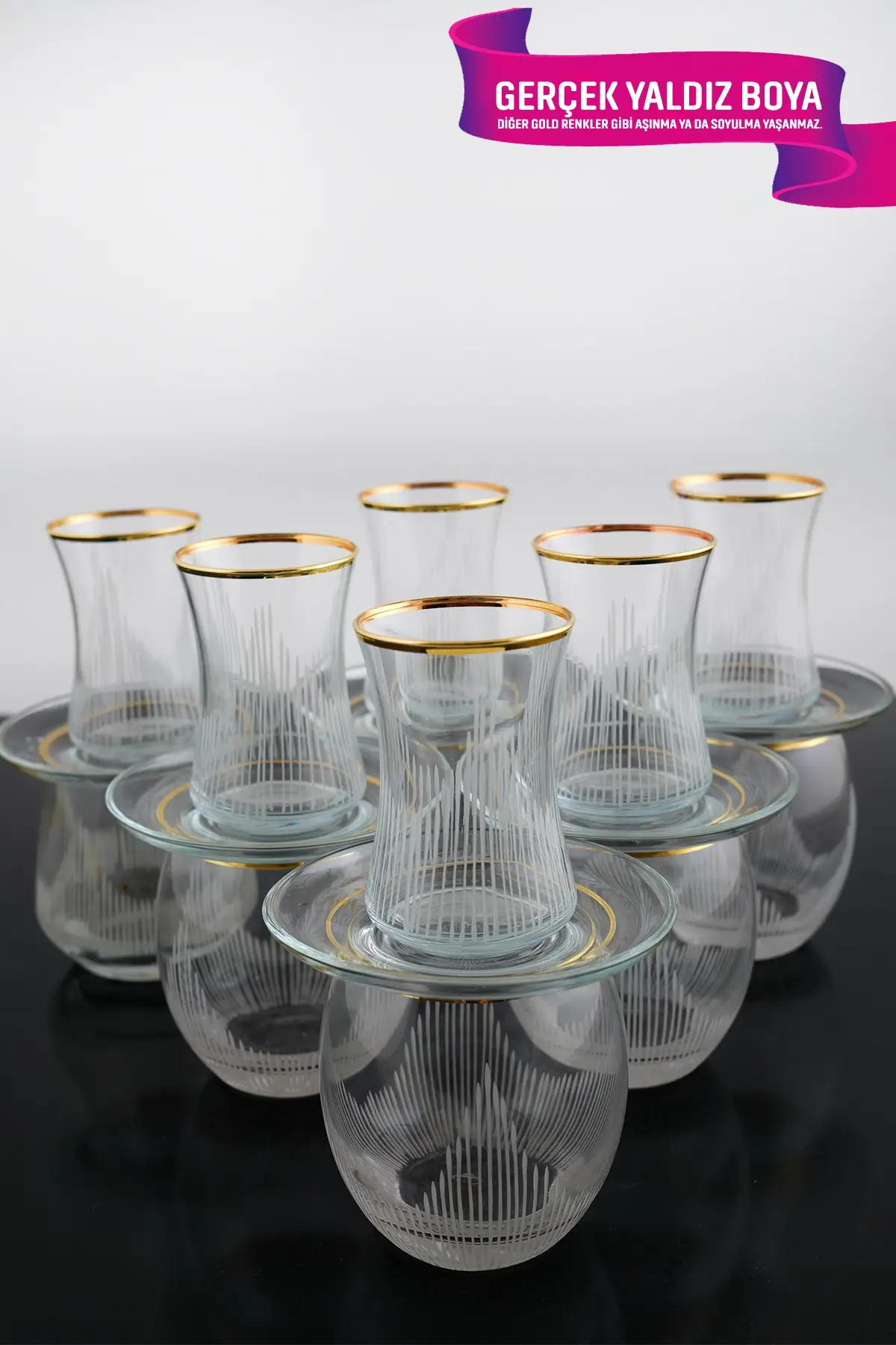 Uras Tea Cup And Cup Kit Set Pattern Cutout Gold Glitter 18 Piece 6 Personality English Tea Cup Glass cup
Uras Tea Cup And Cup Kit Set Pattern Cutout Gold Glitter 18 Piece 6 Personality English Tea Cup Glass cup