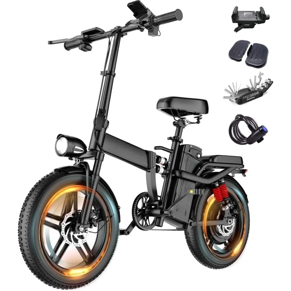 Электрический велосипед для взрослых, 1500 Вт, 16-дюймовый складной электронный велосипед, 48 В, 20 Ач, съемный аккумулятор, максимальная 30 миль в час, 40 миль, электрический велосипед
Электрический велосипед для взрослых, 1500 Вт, 16-дюймовый складной электронный велосипед, 48 В, 20 Ач, съемный аккумулятор, максимальная 30 миль в час, 40 миль, электрический велосипед