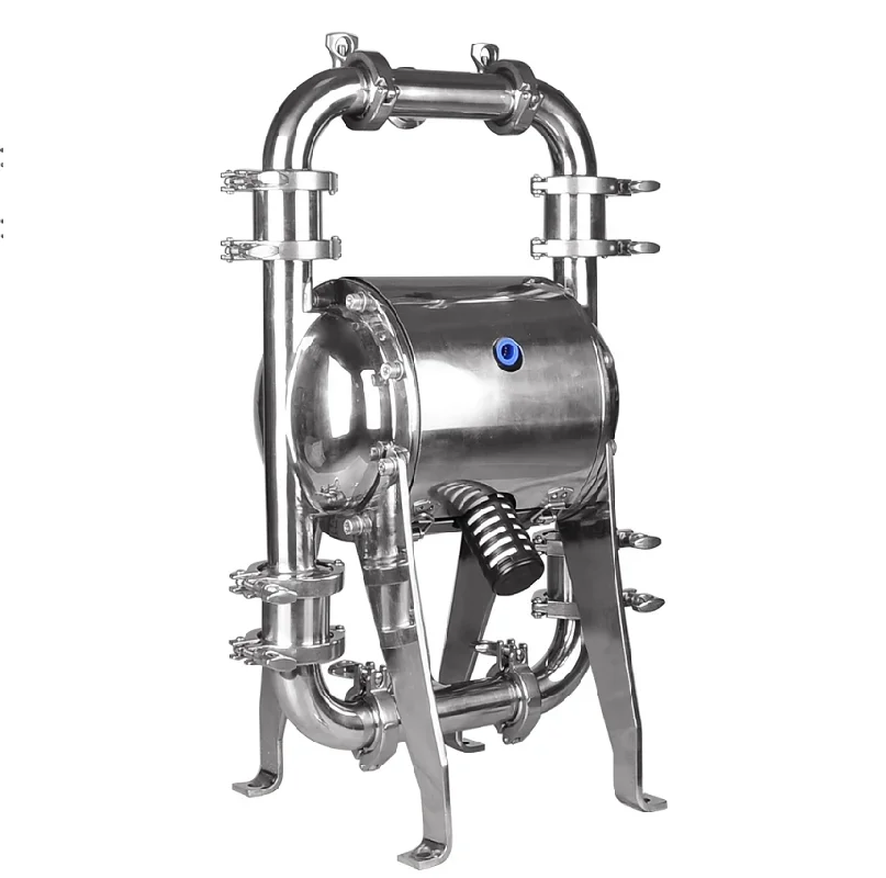 QBW3-50 Stainless Steel 304 316L Sanitary Pneumatic Diaphragm Pump food grade viscous liquid transfer pump for sauce
QBW3-50 Stainless Steel 304 316L Sanitary Pneumatic Diaphragm Pump food grade viscous liquid transfer pump for sauce