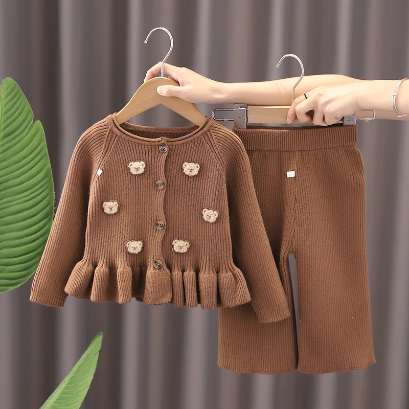 2PCS Baby Girls Fall Outfits Long Sleeve Button Down Cardigan Tops Pants Set Toddler Warm Clothes
2PCS Baby Girls Fall Outfits Long Sleeve Button Down Cardigan Tops Pants Set Toddler Warm Clothes