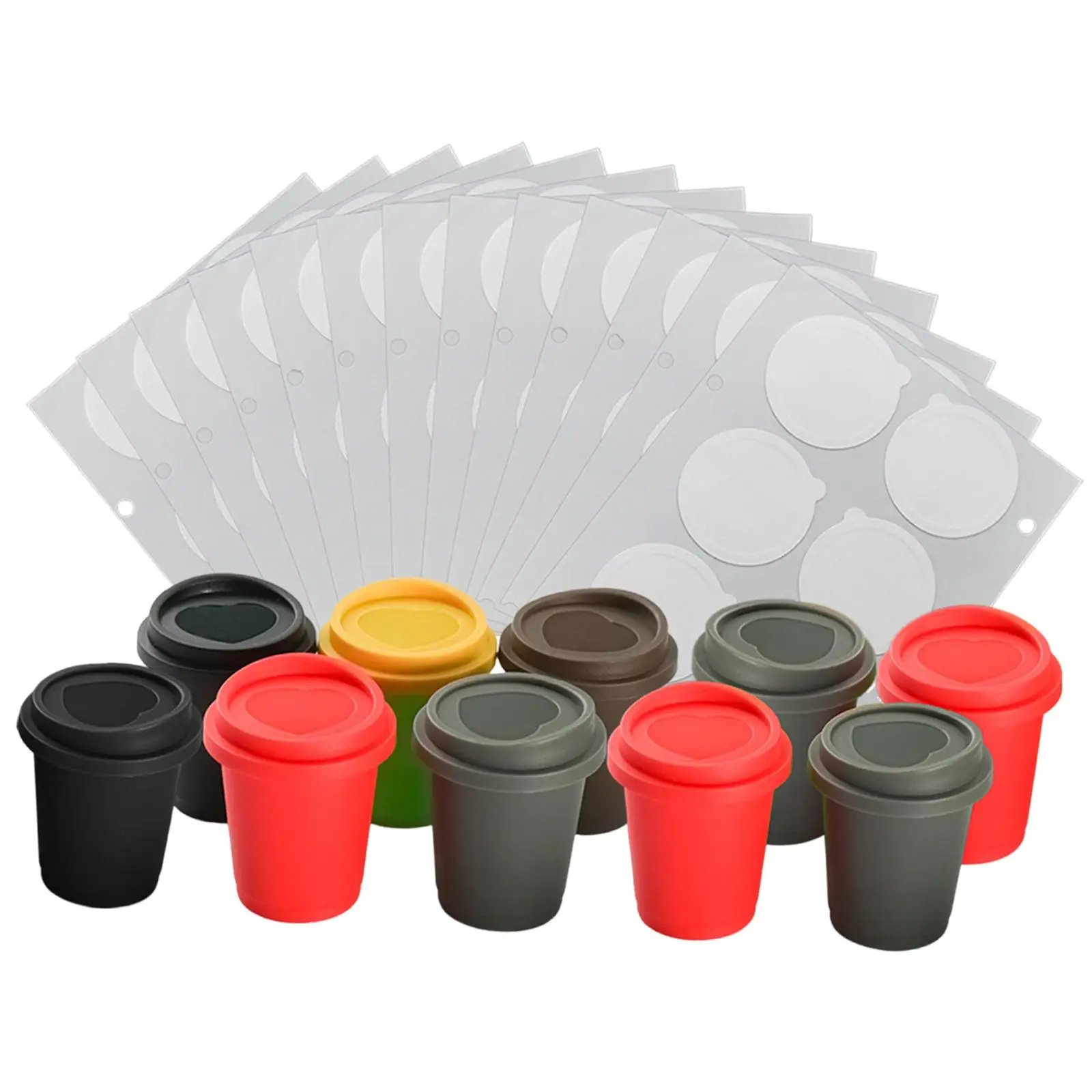 10x Coffee Capsule Cup Refillable Easy to Use Professional Reusable K Cups Espresso Pods for Coffee Brewer Accessories
10x Coffee Capsule Cup Refillable Easy to Use Professional Reusable K Cups Espresso Pods for Coffee Brewer Accessories