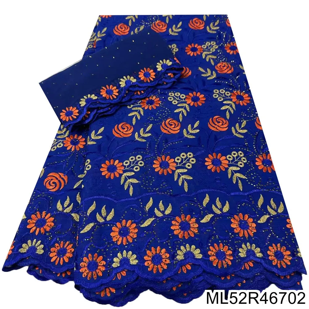 2025 New Fashion High-quality African 100% Pure Cotton Fabric, Nigerian Swiss Yarn Lace Cotton Embroidered Party Dress ML52R467
2025 New Fashion High-quality African 100% Pure Cotton Fabric, Nigerian Swiss Yarn Lace Cotton Embroidered Party Dress ML52R467