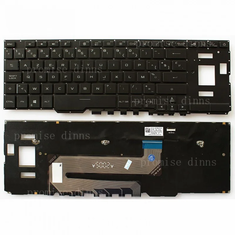 M For Asus ROG Zephyrus Duo 15 GX550LX GX551QS GX551QM GX551QR US Backlit Keyboard
M For Asus ROG Zephyrus Duo 15 GX550LX GX551QS GX551QM GX551QR US Backlit Keyboard