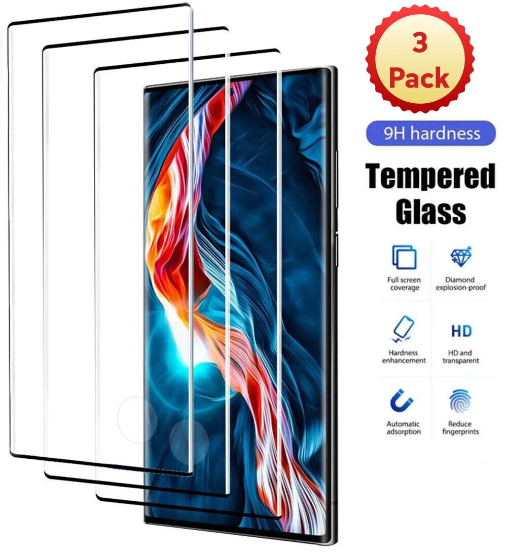3PCS Tempered Glass Screen Protector For Samsung Galaxy S26 S25 S24 S23 S22 Ultra Screen Glass Protector Film Easy Installation
3PCS Tempered Glass Screen Protector For Samsung Galaxy S26 S25 S24 S23 S22 Ultra Screen Glass Protector Film Easy Installation