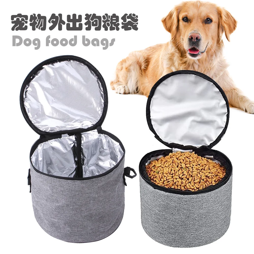 New Dog Food Bag Go Out Pet Dog Food Bag Walking Dog Oxford Cloth Snack Bag Professional Training Dog Food Bag Customizable
New Dog Food Bag Go Out Pet Dog Food Bag Walking Dog Oxford Cloth Snack Bag Professional Training Dog Food Bag Customizable