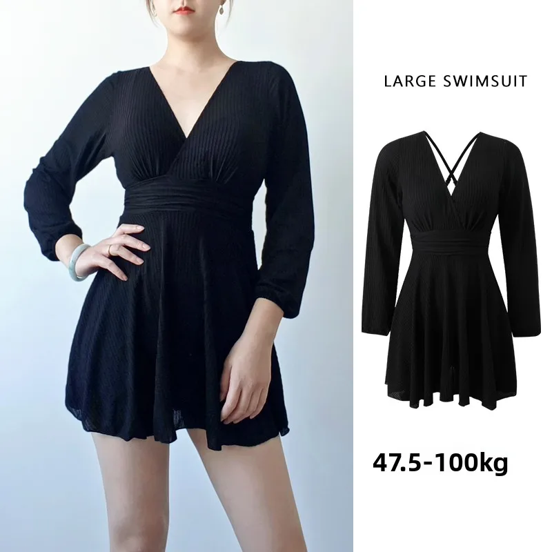 plus Size Swimsuit Women's Long Sve Thermal Bathing Suit Slimming Cover up Beachwear Comfortable Nylon Fabric
plus Size Swimsuit Women's Long Sve Thermal Bathing Suit Slimming Cover up Beachwear Comfortable Nylon Fabric