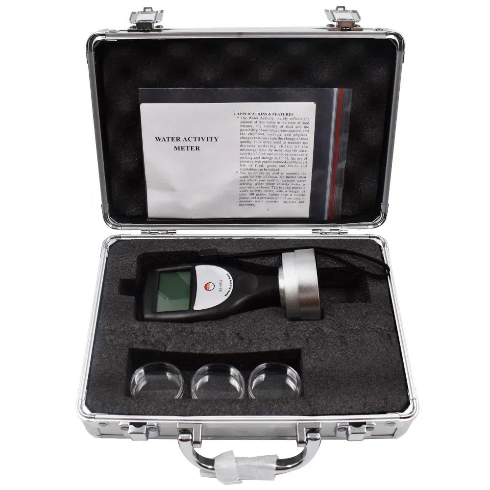 2025 hot sale New Food Water Activity Meter WA-60A Digital Moisture Meters Smart Moisture Tester for Fruit Vegetable Measuring R
2025 hot sale New Food Water Activity Meter WA-60A Digital Moisture Meters Smart Moisture Tester for Fruit Vegetable Measuring R