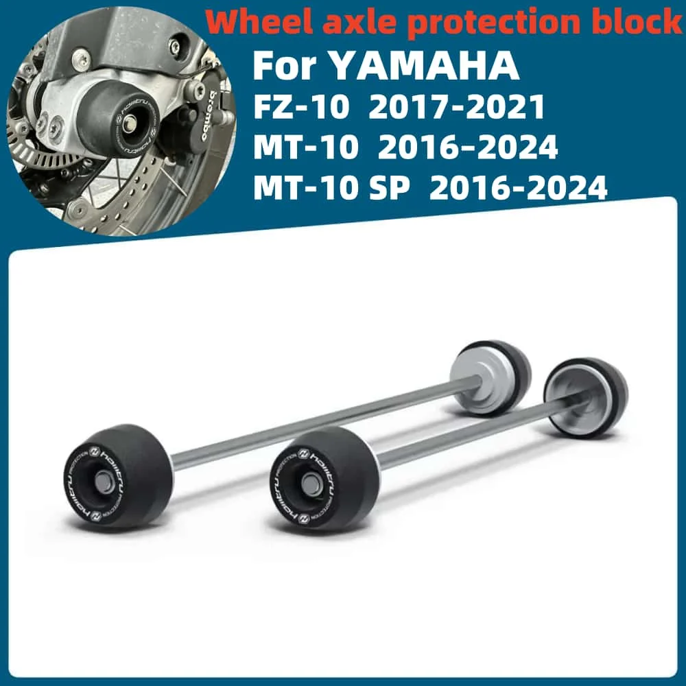 For Yamaha MT10 MT-10 FZ-10 MT-10SP 2016-2022 2023 2024 Refit Rear Front Axle Fork Crash Slider Motorcycle Wheel Protector
For Yamaha MT10 MT-10 FZ-10 MT-10SP 2016-2022 2023 2024 Refit Rear Front Axle Fork Crash Slider Motorcycle Wheel Protector