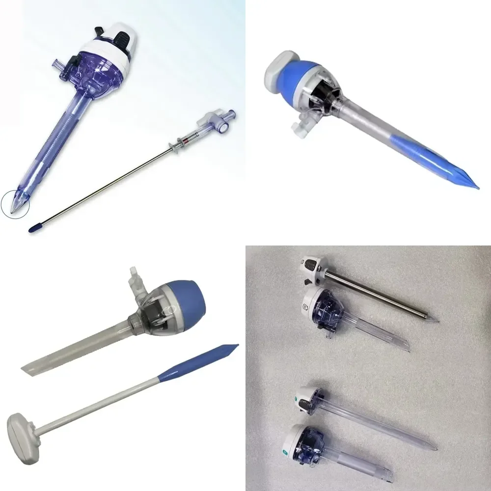 Bladeless Disposable Trocar for Abdominal Surgery Bladed Trocar Optical Trocar CE Qualified Stainless Steel
Bladeless Disposable Trocar for Abdominal Surgery Bladed Trocar Optical Trocar CE Qualified Stainless Steel