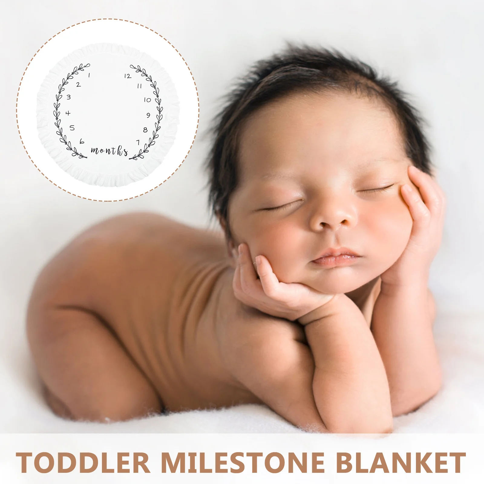 Одеяло для фотосъемки ребенка, большой размер, ежемесячный реквизит для фотосъемки новорожденных, декор, многоразовое моющееся одеяло 
Одеяло для фотосъемки ребенка, большой размер, ежемесячный реквизит для фотосъемки новорожденных, декор, многоразовое моющееся одеяло