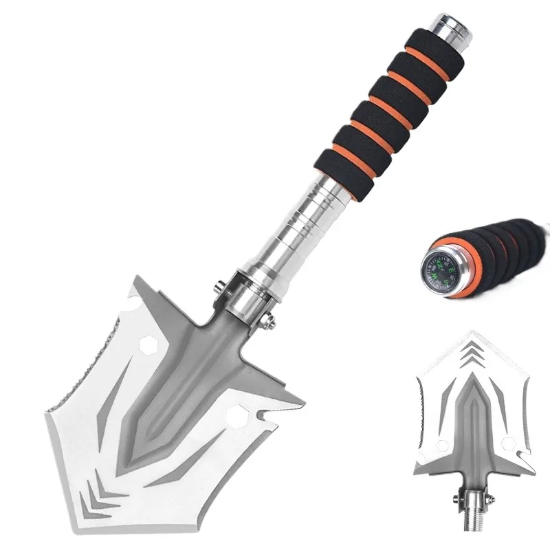 Multifunctional High-carbon Steel Shovel Outdoor Camping Portable Collapsible Non-slip Handle Adjustable Shovel Outdoor Tools
Multifunctional High-carbon Steel Shovel Outdoor Camping Portable Collapsible Non-slip Handle Adjustable Shovel Outdoor Tools