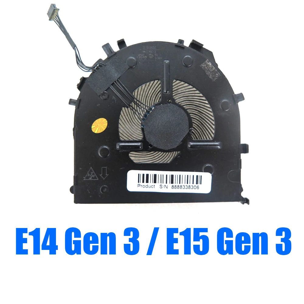 For Lenovo For ThinkPad E14 Gen 3 20YE 20YD 20Y7 20YF E15 Gen 3 20YG 20YH 20YJ 20YK M-270C-2 DC5V 0.38A Laptop CPU Fan
For Lenovo For ThinkPad E14 Gen 3 20YE 20YD 20Y7 20YF E15 Gen 3 20YG 20YH 20YJ 20YK M-270C-2 DC5V 0.38A Laptop CPU Fan