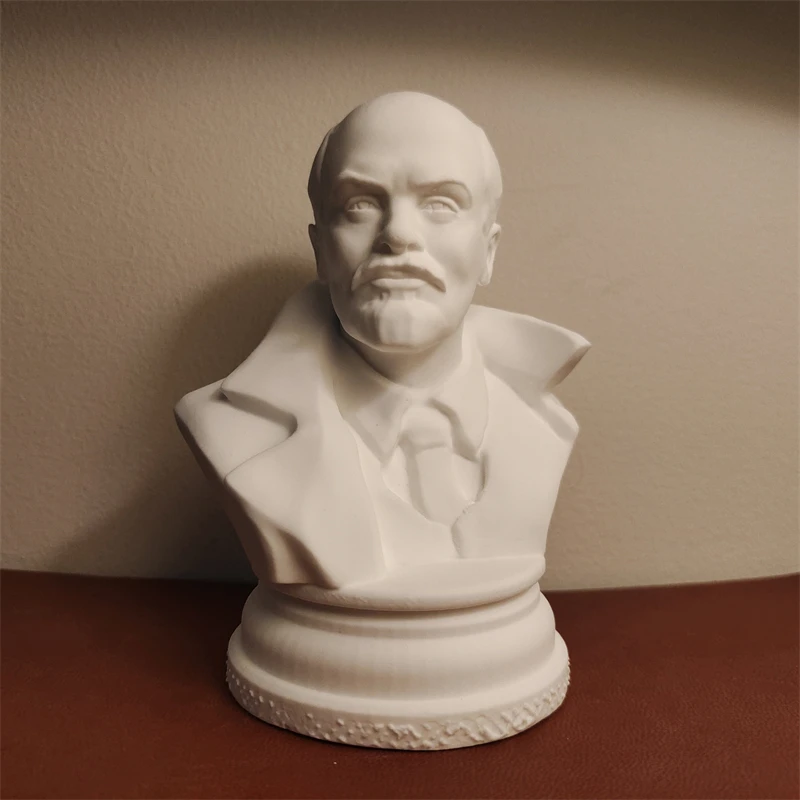 Soviet-Era Revolutionary Bust - Vintage Plaster Sculpture, Collectible Desktop Decor for History & Art Lovers
Soviet-Era Revolutionary Bust - Vintage Plaster Sculpture, Collectible Desktop Decor for History & Art Lovers