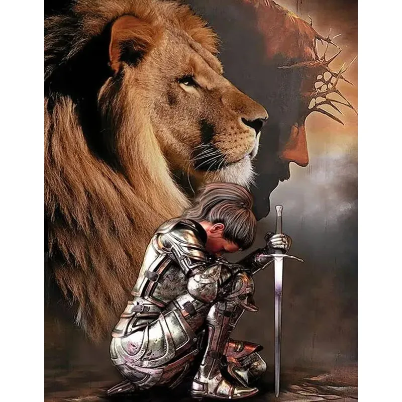 Sunature 5D Full Square Round Drills Lion Diamond Painting Poured Glue Canvas
Sunature 5D Full Square Round Drills Lion Diamond Painting Poured Glue Canvas
