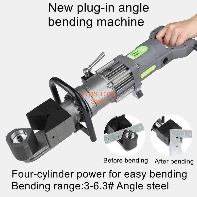 Four-cylinder power electric hydraulic angle bending machine JP60 plug-in bending rows of copper and aluminum bending machine
Four-cylinder power electric hydraulic angle bending machine JP60 plug-in bending rows of copper and aluminum bending machine