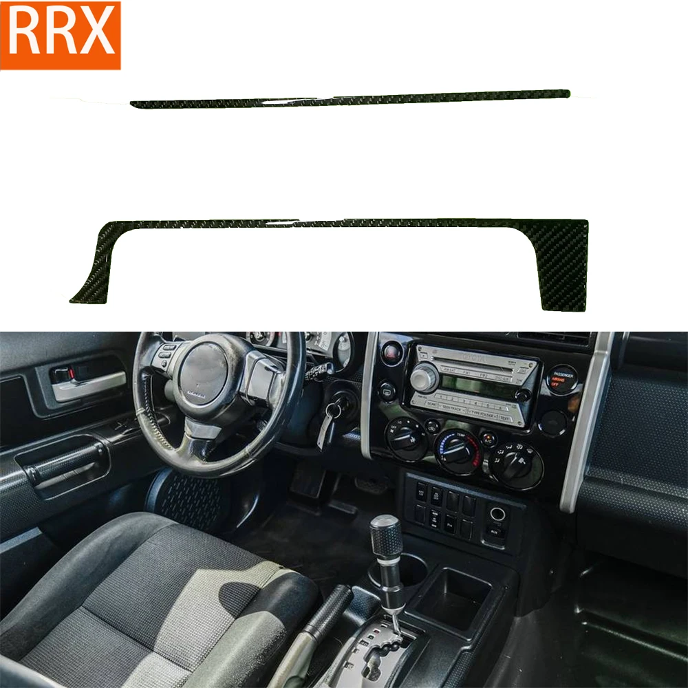 For Toyota FJ Cruiser 2007-2014 Gear Shift Side Strip Cover Real Carbon Fiber Sticker Automotive Interior Moulding Accessories
For Toyota FJ Cruiser 2007-2014 Gear Shift Side Strip Cover Real Carbon Fiber Sticker Automotive Interior Moulding Accessories