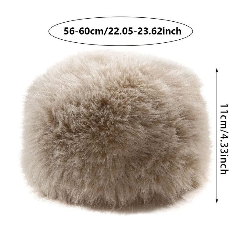 Women Plush Fisherman Hat Fluffy Fur Bucket Hat Warm Women's Winter Hat Thicken Cold Snowy Day Panama Cap
Women Plush Fisherman Hat Fluffy Fur Bucket Hat Warm Women's Winter Hat Thicken Cold Snowy Day Panama Cap