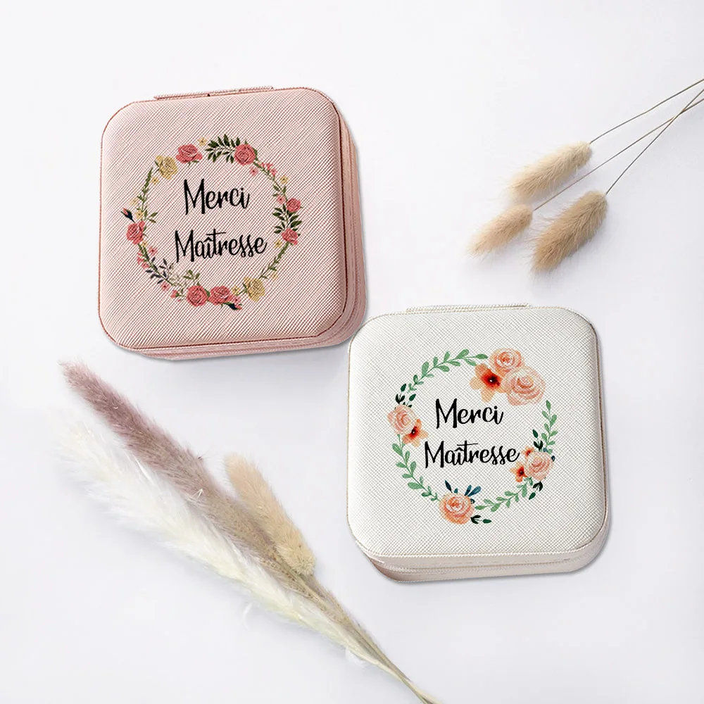 Thank You Mistress Jewelry Box Teacher Travel Jewelry Case Ring Box Merci Maîtresse Teacher's Jewelry Organizer Display Boxes
Thank You Mistress Jewelry Box Teacher Travel Jewelry Case Ring Box Merci Maîtresse Teacher's Jewelry Organizer Display Boxes