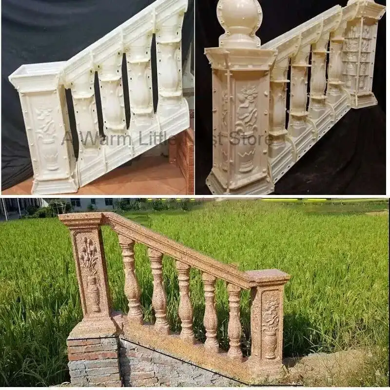 European Stair Handrail Mold Cement Railing Fence Model Cast-in-place Roman Pillar Villa Outdoor Slope Corner Building Mold Z
European Stair Handrail Mold Cement Railing Fence Model Cast-in-place Roman Pillar Villa Outdoor Slope Corner Building Mold Z