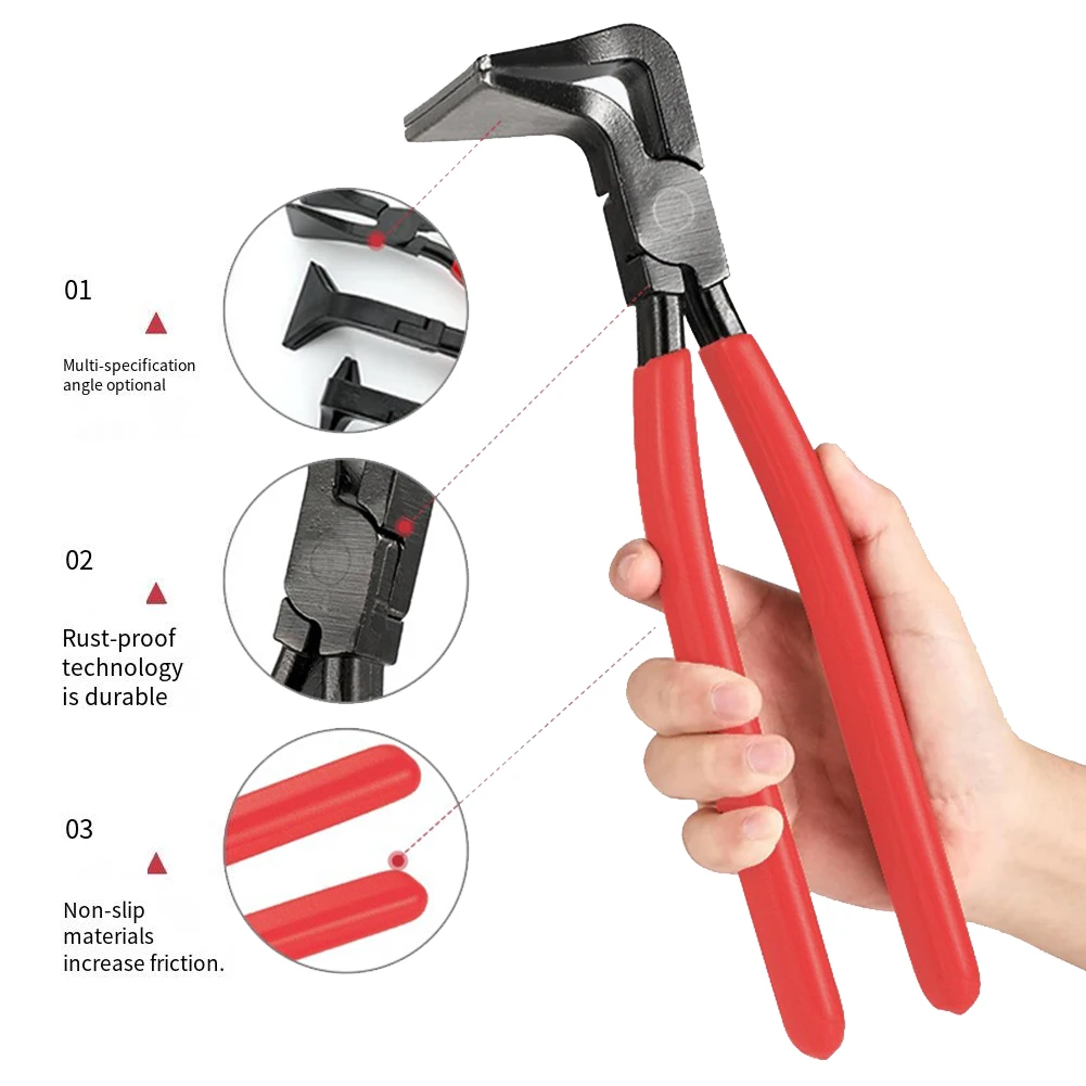 3 Piece Crimping Pliers Hand Seamer Set for Metal Bending with Straight and Angled Jaws Suitable for Various Projects
3 Piece Crimping Pliers Hand Seamer Set for Metal Bending with Straight and Angled Jaws Suitable for Various Projects