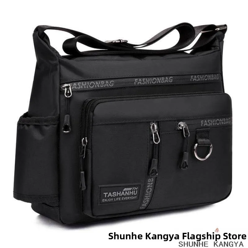 Men's Large Capacity Canvas Shoulder Bag Travel Crossbody Bag Casual Style Multi-Functional Leisure Handbag for Youths
Men's Large Capacity Canvas Shoulder Bag Travel Crossbody Bag Casual Style Multi-Functional Leisure Handbag for Youths