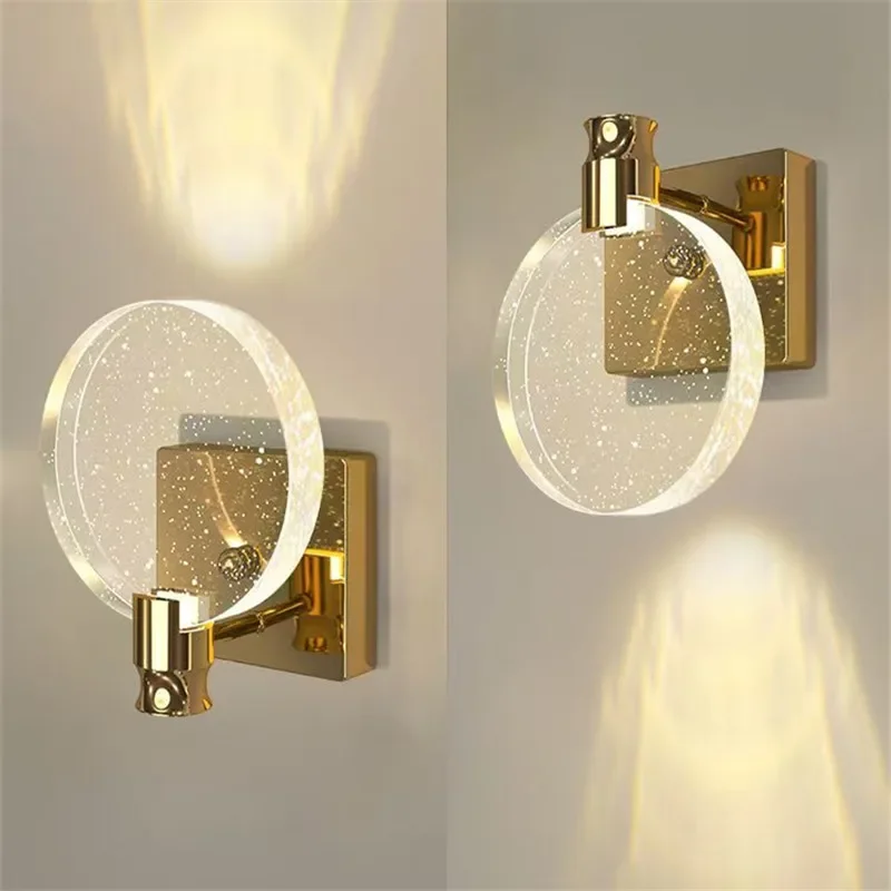 TINNY Modern Simple Crystal Wall Lamp LED Fashion Art Living Room Bedroom Bedside Lamp Villa Hotel Staircase Corridor Light
TINNY Modern Simple Crystal Wall Lamp LED Fashion Art Living Room Bedroom Bedside Lamp Villa Hotel Staircase Corridor Light