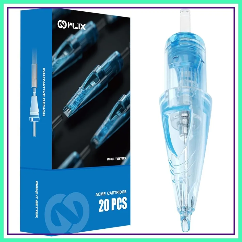 20Pcs Tattoo Cartridges Disposable Needles Round Liner 0803RL
20Pcs Tattoo Cartridges Disposable Needles Round Liner 0803RL