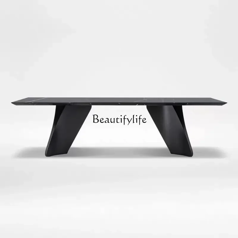 ld14 Natural Light Luxury Creative Rectangular Household Marble Dining Table Round Dining Table
ld14 Natural Light Luxury Creative Rectangular Household Marble Dining Table Round Dining Table