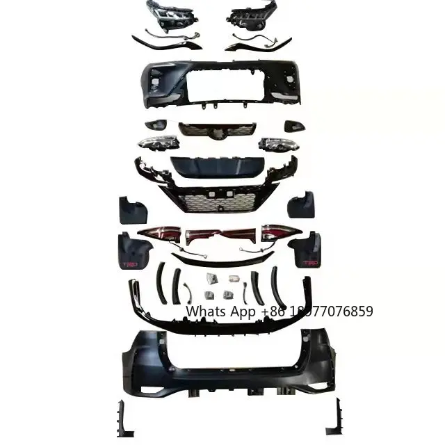 Высокое качество 4X4 аксессуары передние автомобильные бамперы ABS черный пластик обвесы для Fortuner 2016+
Высокое качество 4X4 аксессуары передние автомобильные бамперы ABS черный пластик обвесы для Fortuner 2016+