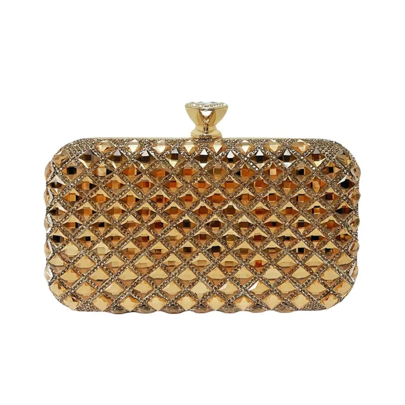 Women's Evening Dress Bag Shining Diamonds Set Versatile Banquet Bag Plaid Pattern Wedding Bridal Party Small Clutch Purse
Women's Evening Dress Bag Shining Diamonds Set Versatile Banquet Bag Plaid Pattern Wedding Bridal Party Small Clutch Purse