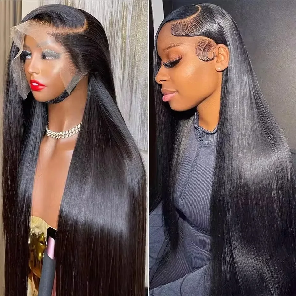 13x6 13x4 Bone Straight Hd Прозрачный парик из натуральных волос на кружеве 30 40-дюймовый передний парик для чернокожих женщин Бразильские предварительно сорванные парики
13x6 13x4 Bone Straight Hd Прозрачный парик из натуральных волос на кружеве 30 40-дюймовый передний парик для чернокожих женщин Бразильские предварительно сорванные парики