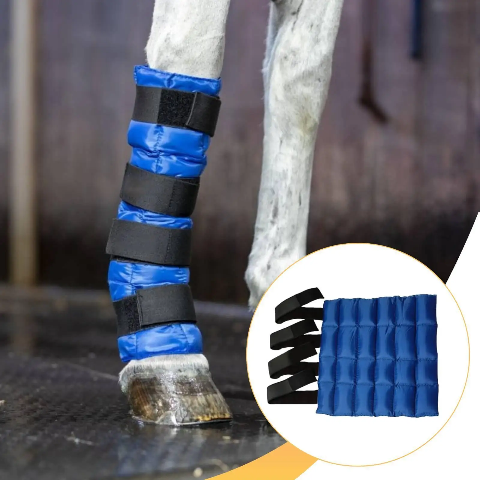 Horse Ice Boots Cold Leg Wraps Cooling Wraps Gel Horse Ice Pack for Training Knees
Horse Ice Boots Cold Leg Wraps Cooling Wraps Gel Horse Ice Pack for Training Knees