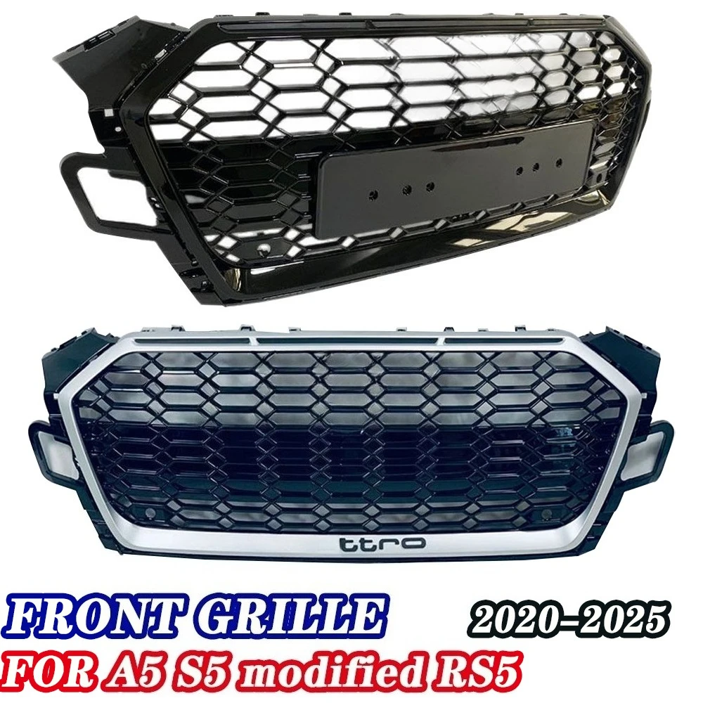Suitable for A5 Modified RS5 Grille New A5 S5 Honeycomb Radiator Grille 2020-2025
Suitable for A5 Modified RS5 Grille New A5 S5 Honeycomb Radiator Grille 2020-2025