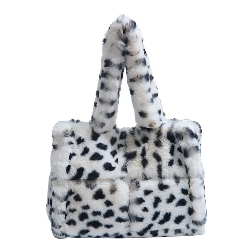 Large Capacity Leopard Pattern Plush Tote Bag 2025 Winter Y2K Faux Fur Luxury Shoulder Bags for Women Casual Commuter Bag
Large Capacity Leopard Pattern Plush Tote Bag 2025 Winter Y2K Faux Fur Luxury Shoulder Bags for Women Casual Commuter Bag