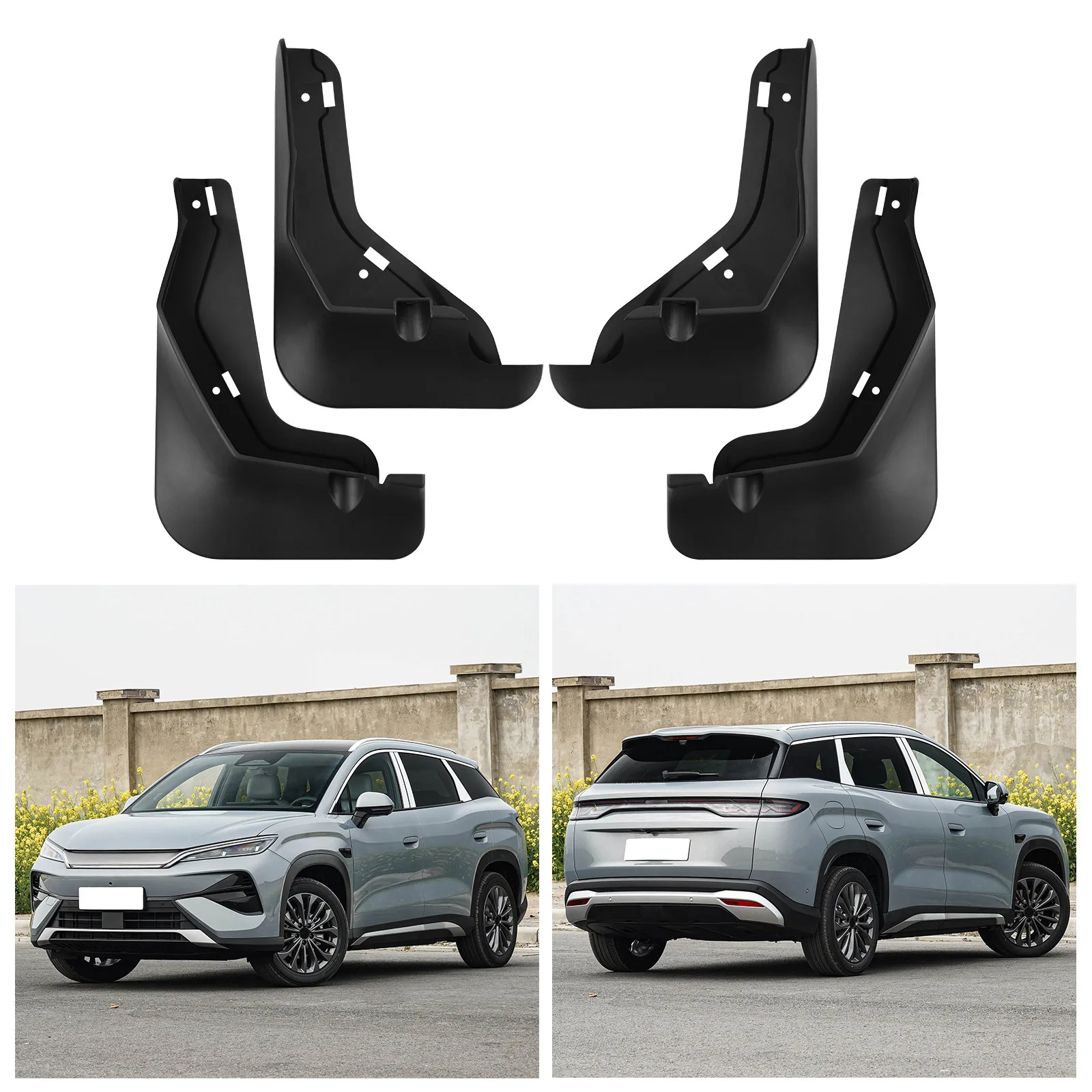 Car Tire Fender Splash Guard Mudguards For BYD Song Ultra EV 2025 2026 Front and Rear Fender Car Mudflap Auto Accessories
Car Tire Fender Splash Guard Mudguards For BYD Song Ultra EV 2025 2026 Front and Rear Fender Car Mudflap Auto Accessories