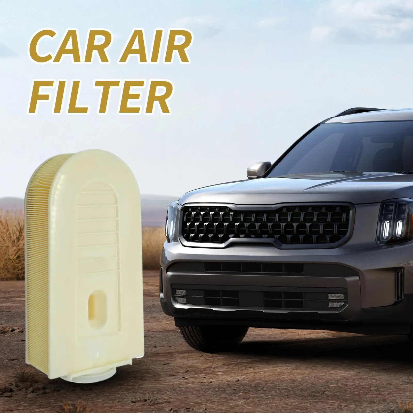 Car Spare Parts Engine Air Filter Engine Air Filter Cleaner Element Sturdy Automobile Filtration Accessories Vehicle Compartment
Car Spare Parts Engine Air Filter Engine Air Filter Cleaner Element Sturdy Automobile Filtration Accessories Vehicle Compartment
