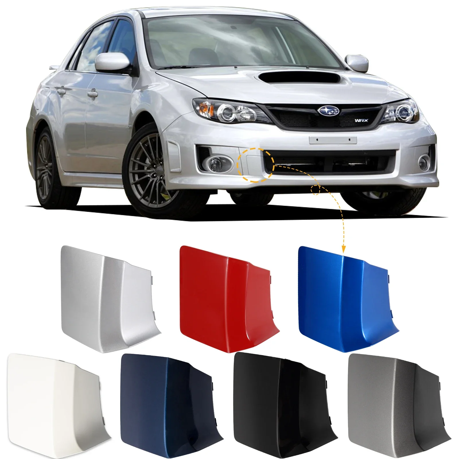 Front Bumper Tow Hook Cap Towing Eye Cover For Subaru Impreza WRX STi 2011-2014 57731FG330 Car Accessories
Front Bumper Tow Hook Cap Towing Eye Cover For Subaru Impreza WRX STi 2011-2014 57731FG330 Car Accessories