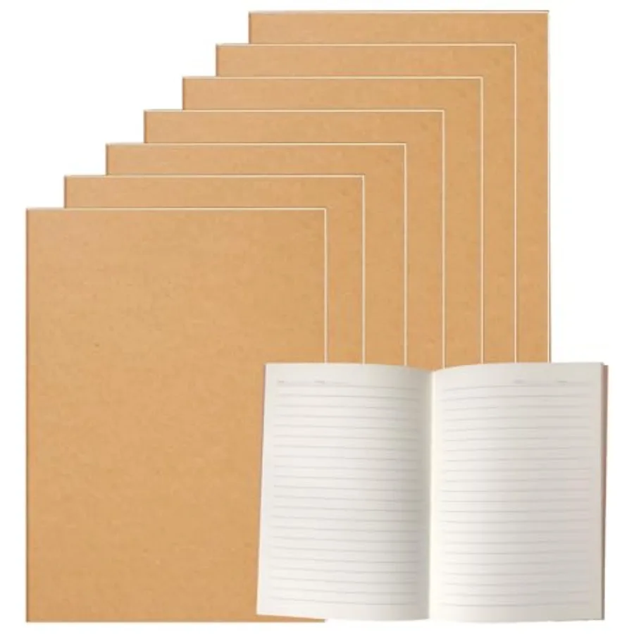 Kraft Paper Notebook Journals A5 Journal Softcover Ruled Lined Journals Notebooks Bulk for Student Writing Sketch Travel Journa
Kraft Paper Notebook Journals A5 Journal Softcover Ruled Lined Journals Notebooks Bulk for Student Writing Sketch Travel Journa