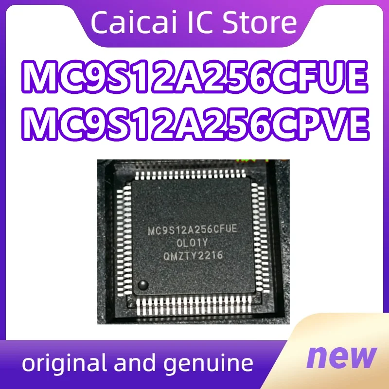 MC9S12A256CFUE MC9S12A256CPVE MC9S12A New original 1PCS/LOT
MC9S12A256CFUE MC9S12A256CPVE MC9S12A New original 1PCS/LOT