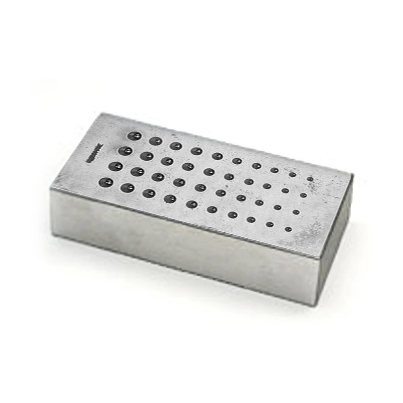 Technique Swiss Made Beading Block 40 Beads 0.60mm-1.60mm Hardened Steel Jewelers Beading Tool Tip Sharpener Reshaper
Technique Swiss Made Beading Block 40 Beads 0.60mm-1.60mm Hardened Steel Jewelers Beading Tool Tip Sharpener Reshaper