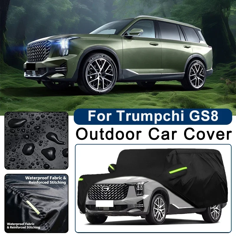 Outdoor Car Cover Waterproof Dustproof UV Sun Protection, Full Car Protector Exterior Parts For Trumpchi GS8 2016-2026
Outdoor Car Cover Waterproof Dustproof UV Sun Protection, Full Car Protector Exterior Parts For Trumpchi GS8 2016-2026